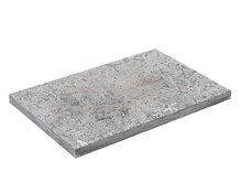 Kalkstein, børstet, 60x40x3 cm