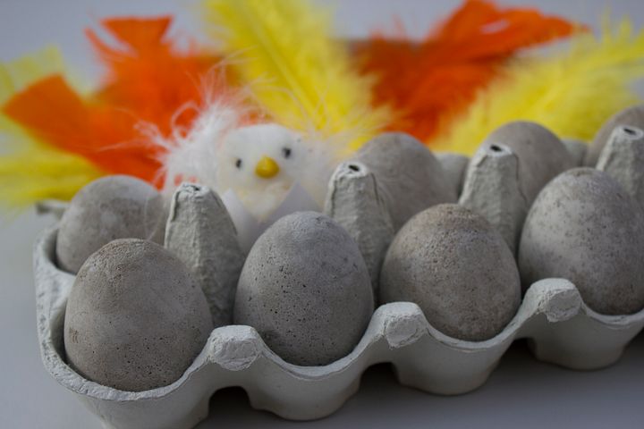 Egg i betong 1
