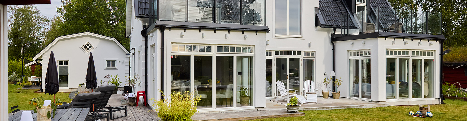 Den pussede grossistvillaen ved Borsöknasjön