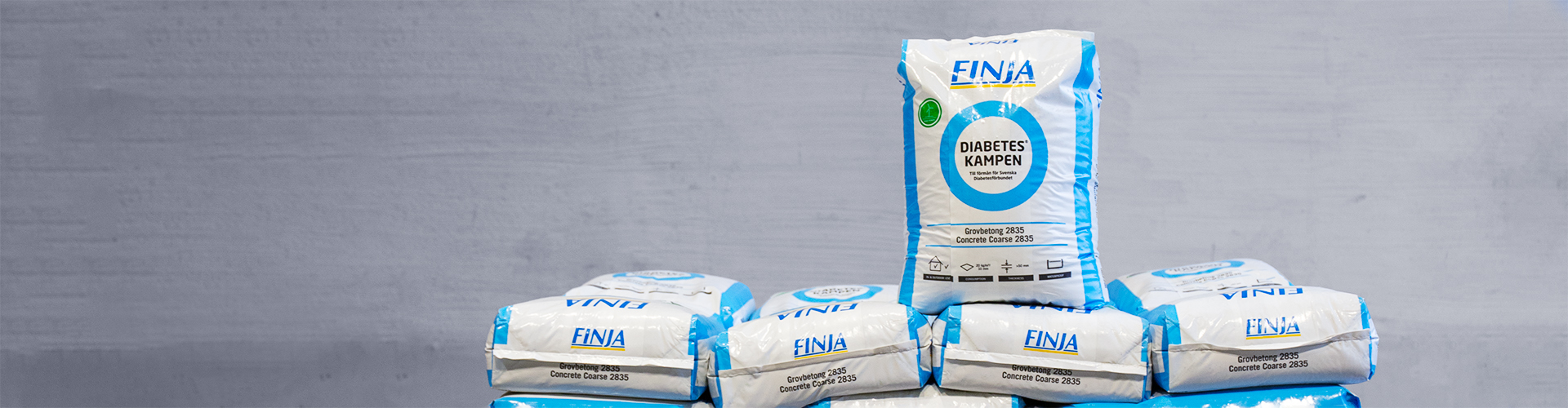 Finja støtter Diabeteskampen