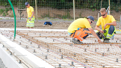 Støpe grunnmur / ringmur med komplette ringmursystemer