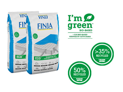 Finjas plastsekker – I'm green